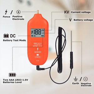 Không thấm nước 19000V Điện hàng rào <span class=keywords><strong>Tester</strong></span> điện hàng rào kỹ thuật số hàng rào <span class=keywords><strong>Tester</strong></span> - Product Image 3