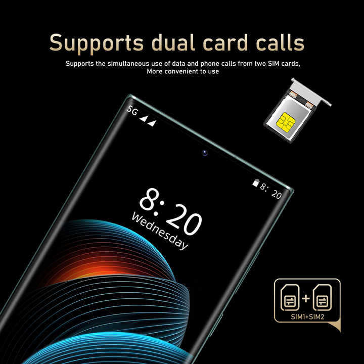 Neue Globale Version S23+Ultra Android 8.1 6.8" Vollbildschirm 3 GB 64 GB Telefon 13 MP Kamera 4500 mAh GPS WLAN 5 G Smartphone