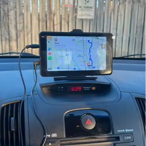 ワイヤレススマートカープレイスクリーンカーステレオApple CarPlayとAndroid Auto 7インチモニター付きバックアップカメラ付きすべての車 - Product Image 2
