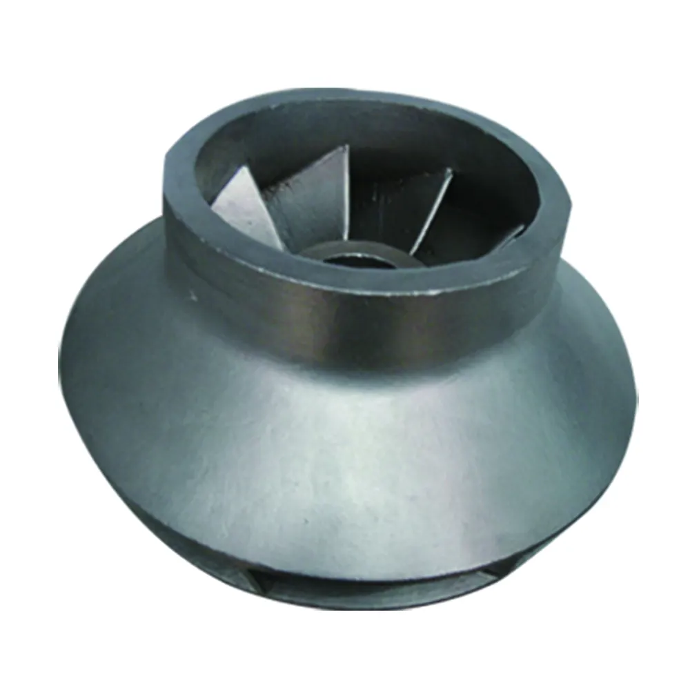 Liga de alumínio moldes serviço de fundição de aço inoxidável processo impulsor peças da bomba de água