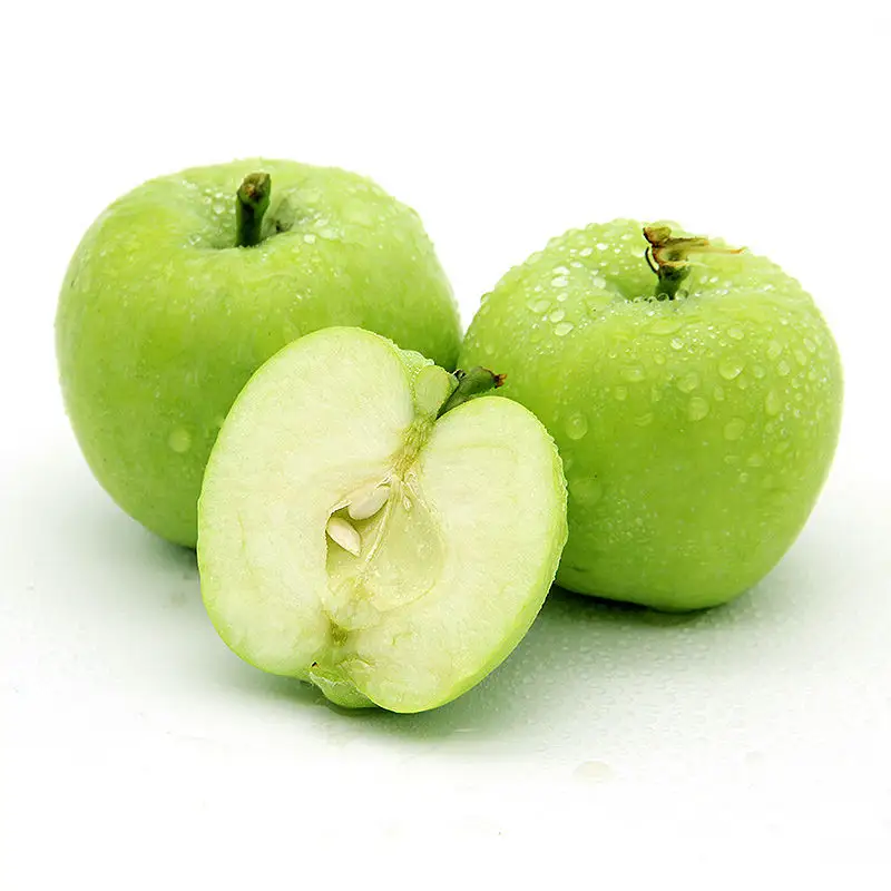 Çin taze yeşil elma qinguan elma en iyi fiyat ile toptan