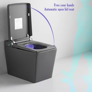 Smart Toilet Electric Bathroom Radar Senso Intelligent <strong>Wc</strong> Commode Toilet Bowl Automatic Smart Toilet