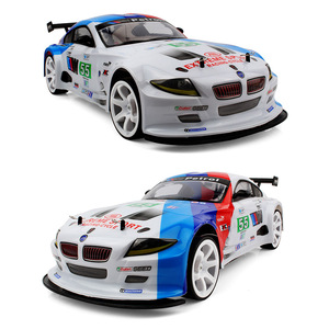 1:10 ölçekli 70km/saat büyük Drift araba yüksek hızlı 4WD RC araba 2.4G radyo kontrol oyuncaklar ile ışık elektrikli uzaktan kumanda araba yarışı - Product Image 4