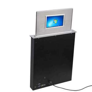 Back Screen Motorized LCD Monitor Lift Conference Room Meeting <strong>System</strong> with <strong>Computer</strong> Monitor Lift - Product Image 1