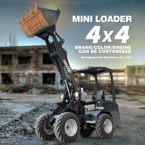 Mini Wheel <strong>Loader</strong> <strong>Front</strong> <strong>End</strong> Mini Telescopic Wheel <strong>Loader</strong> High <strong>End</strong> Articulated Mini Wheel <strong>Loader</strong> 800kg 1 Ton <strong>CE</strong> EPA Engine - Product Image 2