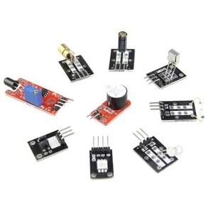 AEAK-Módulos de sensores para arduino 45 en 1, Kit de iniciación mejor que el kit de sensor 37 en 1, UNO R3 MEGA2560
