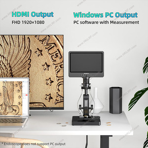 新款AD269S，带内窥镜UHD 2160P数字显微镜5000X 10.1英寸液晶显示器，带5镜头实验室生物显微镜 - Product Image 6