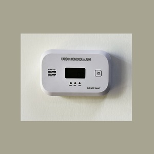 Alarma portátil con detector de CO de 85dB con pantalla LCD independiente para el hogar, garaje, sótano, uso de seguridad, baterías AA alimentadas por ABS - Product Image 4
