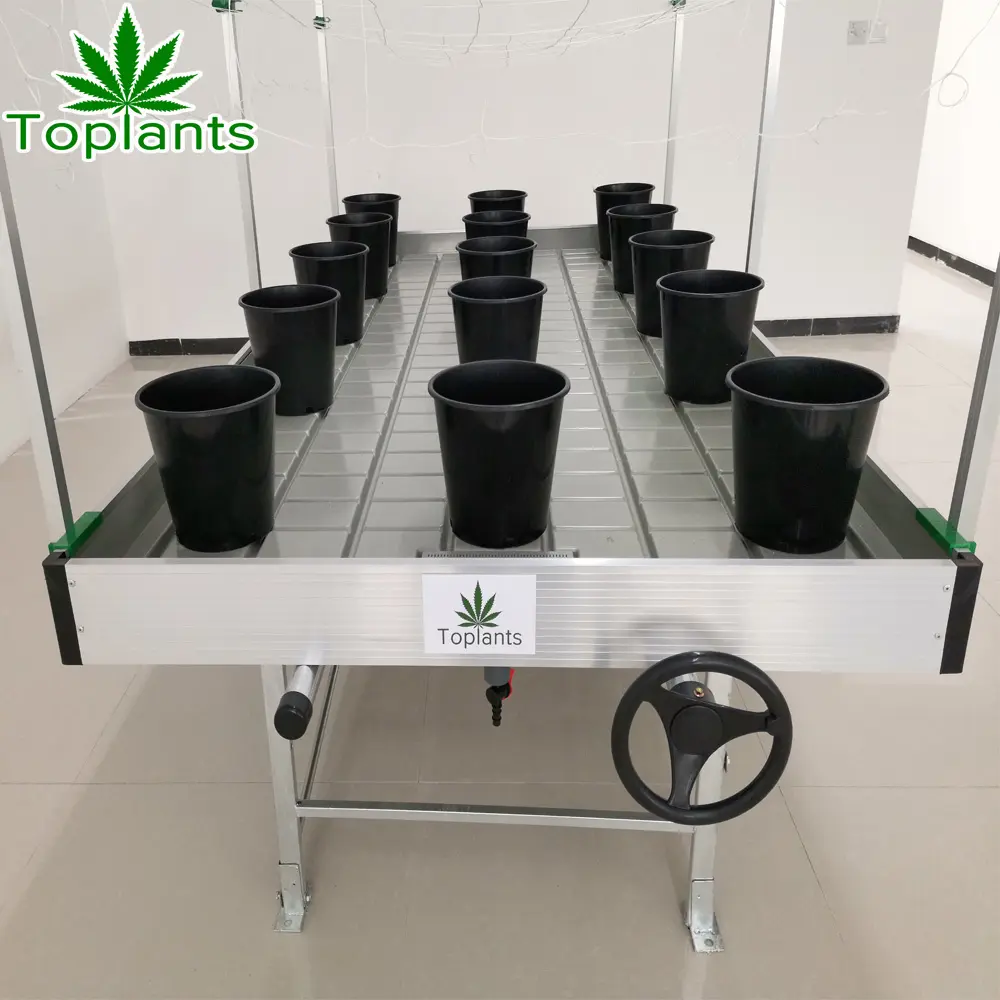 Sistema de nivel vertical para cultivo de flores y plantas, bomba de agua hidropónica, bancos rodantes