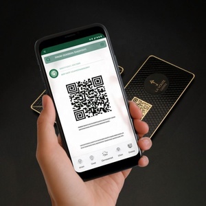 Custom Mirror Reflective Vip Member Laser Engraving Business NFC RFID Metal Cards With Chip Slot/Logo/Qr <strong>Code</strong> - Product Image 6