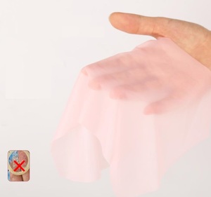 3 Stück/Karton 2,5g 0,07mm Dicke 25*15,8 cm Oralsex spielzeug für Männer Frau leckt Klitoris Küssen Membran Kondom ersetzen % - Product Image 5