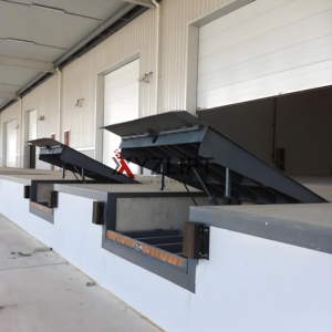 XYZLIFT Armazém Personalizável elétrica doca fixa nivelador 15 ton capacidade com certificado CE e ISO