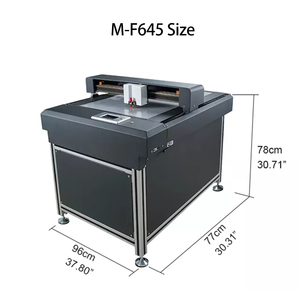 Easy Operation Double Heads Flatbed Digital Cutting Machine 4560 Board Sheet Fed Flat Bed Cutting Automatic Feed Box <strong>Cutter</strong> - Product Image 6