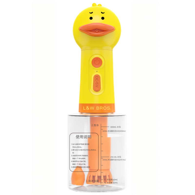 Machine à mousse pour animaux de compagnie PRO Jaune