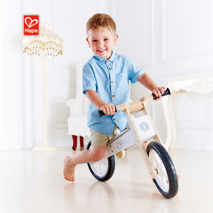 HAPE ahşap binilen oyuncaklar ahşap denge bisikleti çocuklar için oyuncak 3Y +