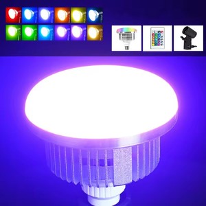 E27 LED mantar RGB ampul lamba fotoğrafçılık güzellik Video Online canlı akışı için ayarlanabilir parlaklık uzaktan kumanda - Product Image 3
