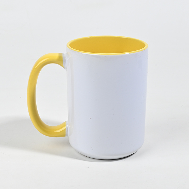 Colore interno giallo da 15 once