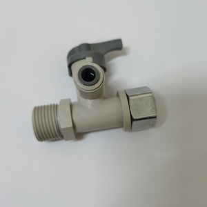 <strong>1</strong>/4 Inch 3/8 Inch <strong>1</strong>/<strong>2</strong> Inch Feed <strong>Water</strong> <strong>Valve</strong> Adapter Angle Stop <strong>Valve</strong> 3 Way <strong>Valve</strong> for RO System - Product Image 4