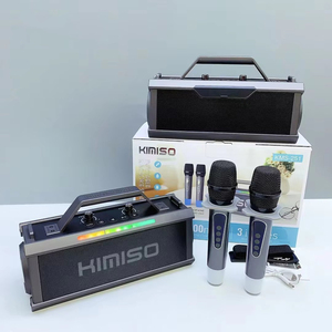 Nuevo altavoz Bluetooth inalámbrico de mano, sistema de sonido de karaoke de alta potencia de 25W, subwoofer de luz mixta RGB con micrófono - Product Image 4