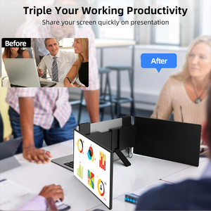 Eimio nhà máy trực tiếp 14 inch Tri Màn hình mở rộng cho máy tính xách tay OEM ODM Ba máy tính xách tay màn hình IPS Type-C nóng Màn hình mở rộng cho - Product Image 3