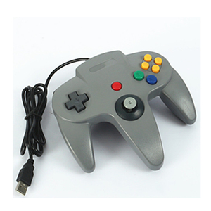 N64 USB Gamepad N64 ABS Joystick Controller per PC maniglia per giochi per Computer per vincere 7/8/10 accessori per giochi di vibrazione per giocatori
