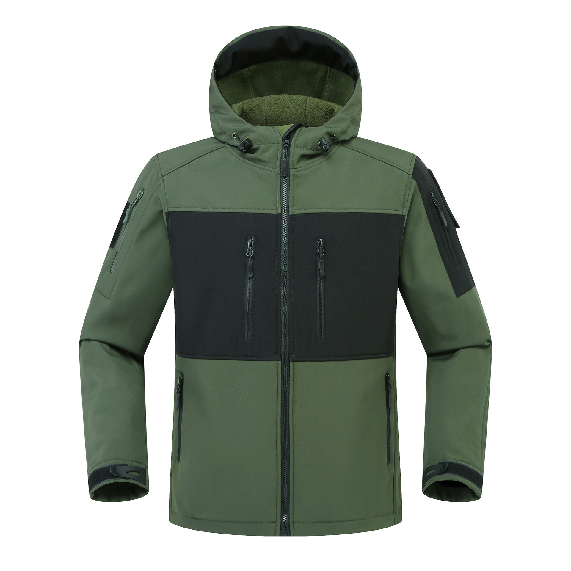Green-scarab jacket