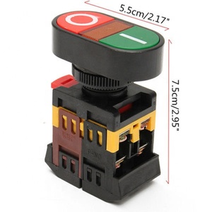 Interruptor Indicador de luz de botón pulsador de encendido/apagado APBB - Product Image 2