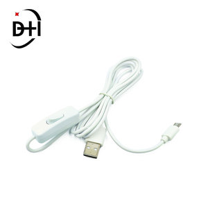 Cavo di ricarica USB universale tipo C 5V 3A per cavo di alimentazione Raspberry Pi 4 con interruttore ON/OFF per RPI 4 modello B RPI 4B Compute