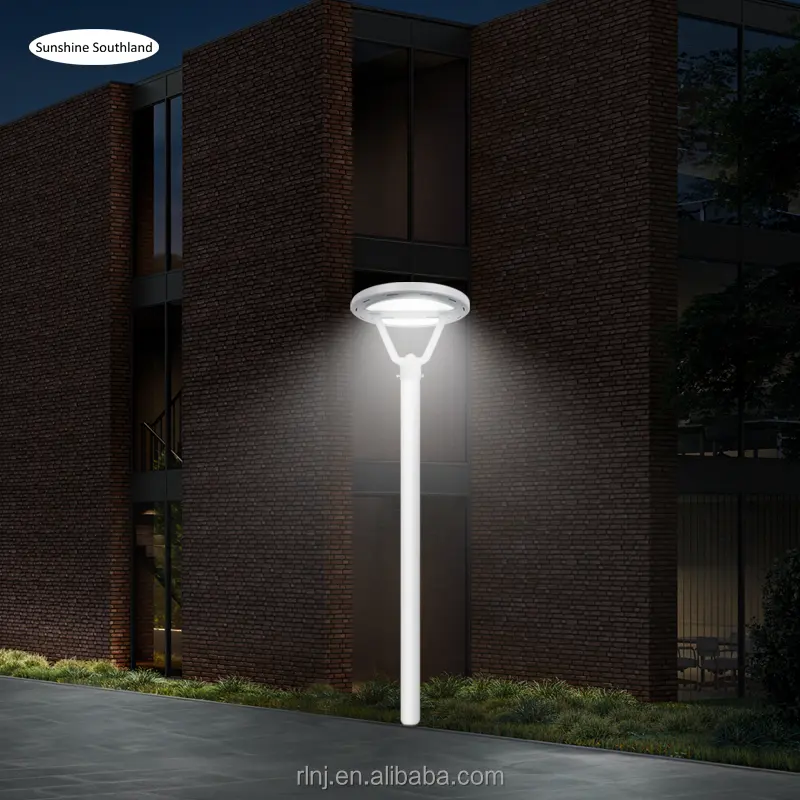 3m 4m High Post Top Pole Lights Park Villa Road LED Lights Outdoor Waterproof Garden Lamp