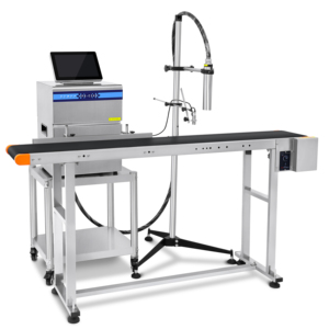 Stampante a getto d'inchiostro CIJ continuo macchina di codifica industriale intelligente a getto d'inchiostro per cavo, tubo, bottiglia, scatola, borsa, supporto OEM - Product Image 1