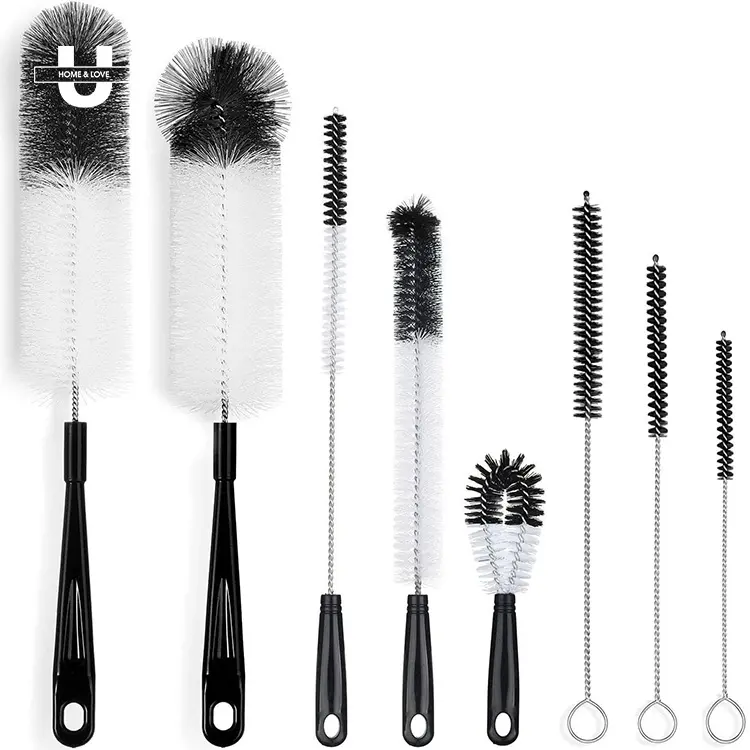 Ensemble de brosses multifonctionnelles pour le nettoyage des tuyaux de la chaudière toutes tailles.