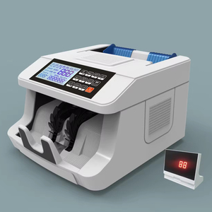Máquina portátil para contar dinero mixto, contadores automáticos de billetes de varias monedas, contadores de dinero, contador de valor TFT de moneda 998 - Product Image 1