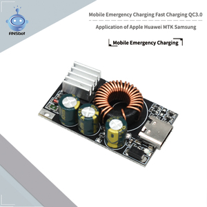 QC3.0 DIY hızlı şarj adım-aşağı modülü USB tip-c DC 5-32V 24W Apple Huawei için Samsung için şarj kurulu aşağı adım - Product Image 5
