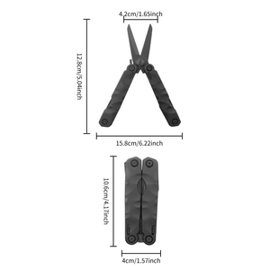 Thực Tế 8 1 Xách Tay Thủy Thủ Câu Cá Edc Đa Kéo Gấp Dao Lưỡi Cưa Tuốc Nơ Vít Tự Làm Lớp OEM Tùy Biến - Product Image 2