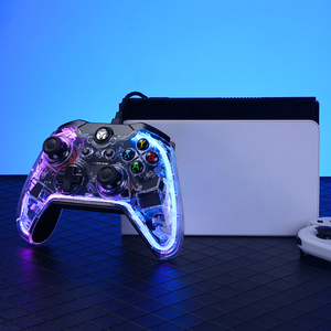 Rainbow S Pro การควบคุมแบบมีสายสำหรับ Nintendo OLED SWITCH Controller Pro ที่มีการสั่นสะเทือนแบบคู่ไจโร6แกนฟังก์ชันเทอร์โบ