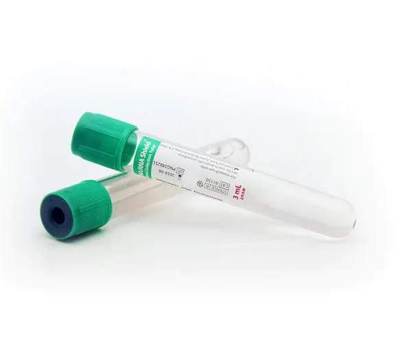Tubo de prueba de sangre desechable para laboratorio médico, tubo de prueba de vacío