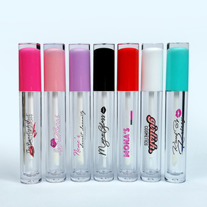 Hot Bán 7Ml Rỗng Trắng Đen Hồng Lip Gloss Ống Container Với Wands Biểu Tượng Tùy Chỉnh Nhãn Hiệu Riêng Lipgloss Với Hộp - Product Image 6