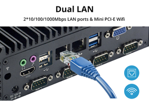HUSHIDA NUC Mini PC Core i7 4500U i5 4200U i3 4010U Win10 Linux HD VGA 300M WiFi Barebone Minipc Computer Desktop - Product Image 5