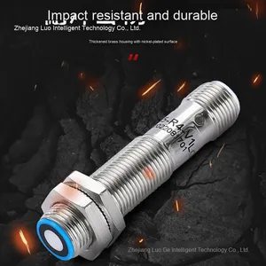 Luo for Ge LGUB120 Ultrasonic <strong>Distance</strong> <strong>Measuring</strong> <strong>Sensor</strong> M12 High Precision Frequency Small Blind Spot Angle <strong>Proximity</strong> <strong>Sensors</strong>