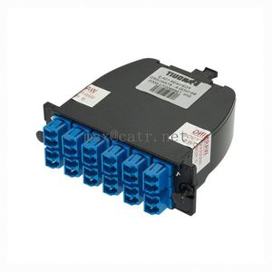 FTTH光纤配线架19英寸滑出配线架1U C-PPS-4BAY光纤滑动ODF盒外壳 - Product Image 3