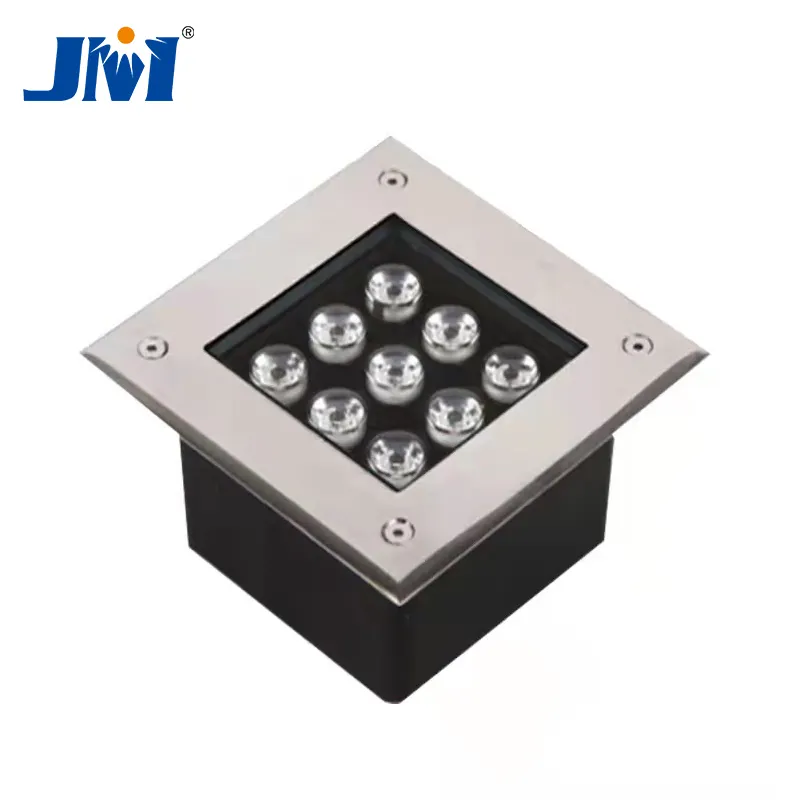 Outdoor Steps Lighting IP65 Waterproof Aluminum Drive Way Floor Recessed Light Stair Lights JM Landscape Lamp LED Black 220V 80