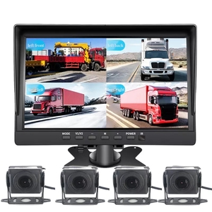 7-Zoll-AHD-Display 4 Kameras 24V HD Nachtsicht Special Panorama-Fahr rekorder Video mit Dash Cam-Funktion umkehren - Product Image 2