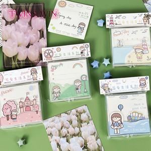 新款套装笔记3D祝福笔记卡通动物创意便签1730 - Product Image 2