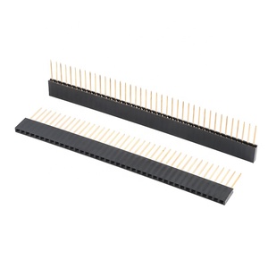 2,54mm einreihige Buchse mit langen Stiften 11 PCB Board Pin Header Socket Connector 1 ** 2 ~ 20PIN 40P - Product Image 6