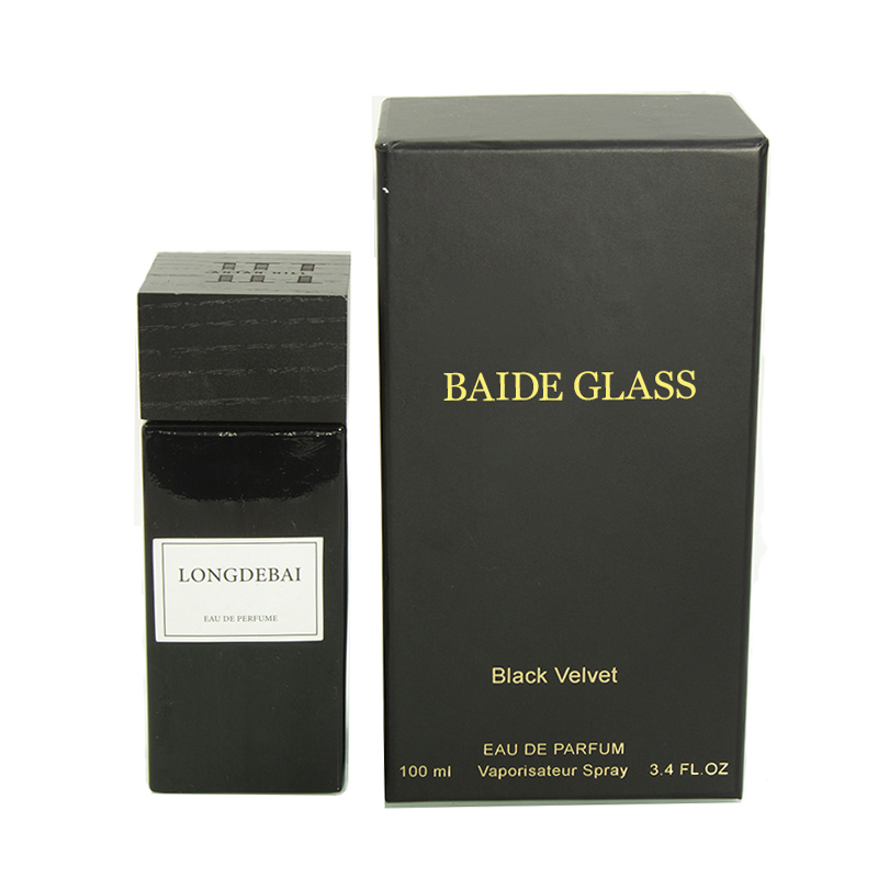 Bouteille en verre de couleur personnalisée