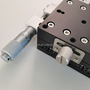Nuevo 40*40mm Ajuste de precisión XY Cojinete de rodillos cruzados de dos ejes Mesa deslizante manual para etapas de traducción lineal manual - Product Image 4