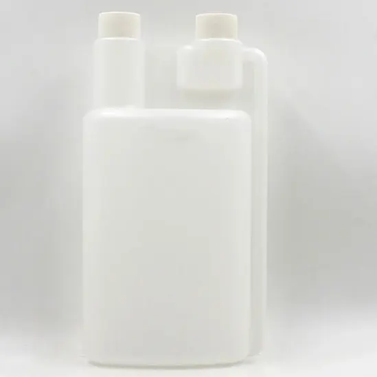 Пластиковая бутылка с двойным горлышком, 1000 мл/1 л