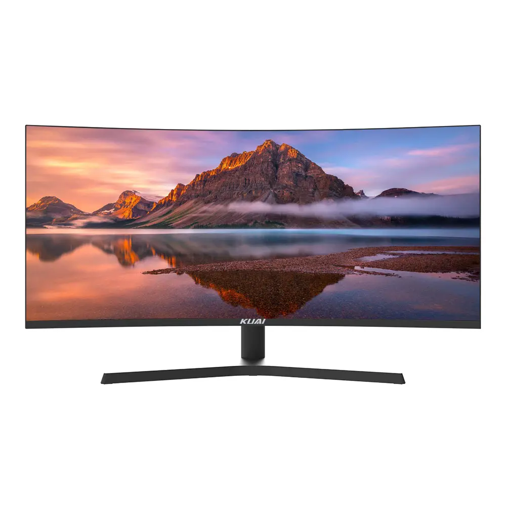 Moniteur de jeu 34 pouces Ultrawide WQHD 3440x1440 165Hz 1ms FreeSync Tilt/Support réglable en hauteur Moniteur ultra large sans cadre