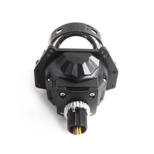 Sanvi çift led güncellenmiş S9 H4 H7 bi led projektör 3.0 dişli 54W oto projektör lens far arabalar için - Product Image 6