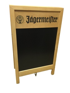 Gỗ miễn phí vận đứng bảng đen MỘT-Khung Bánh Sandwich Dấu Hiệu Kép Double Sided bảng đen - Product Image 2